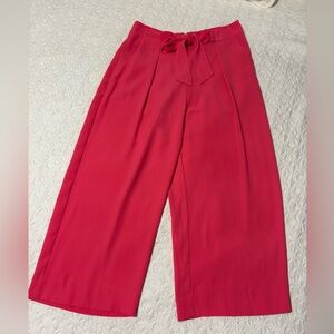 Madison Red Wide Leg Pants